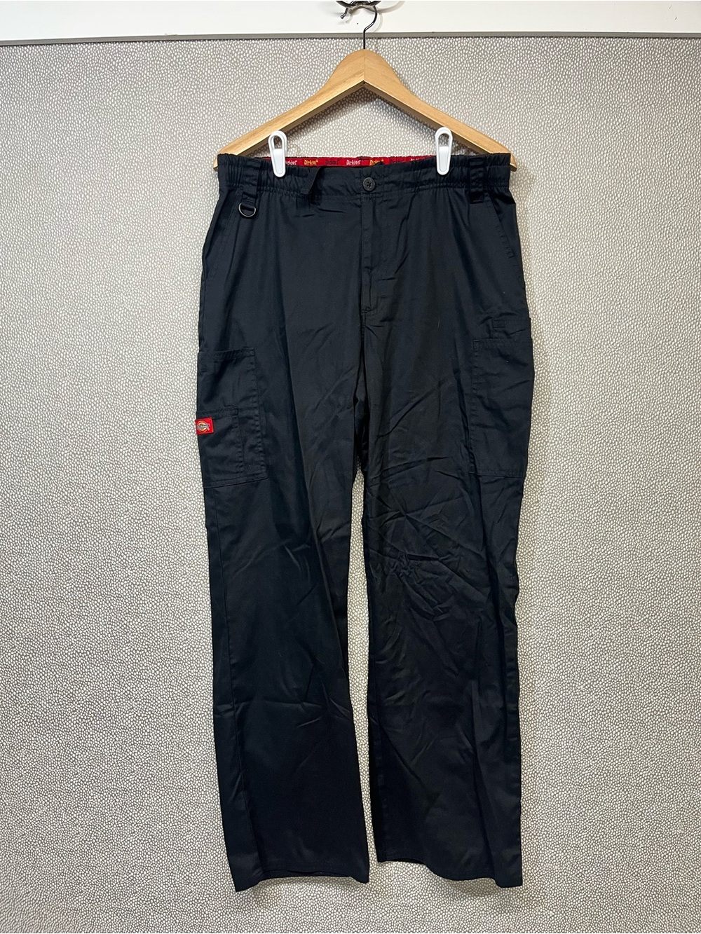 M Dickies Men’s Black Scrub Pants